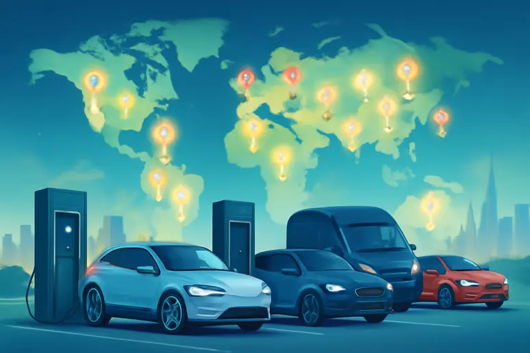 EV ชาร์จเร็ว: ชาติไหนผงาดนำ? สถานีชาร์จทั่วโลก