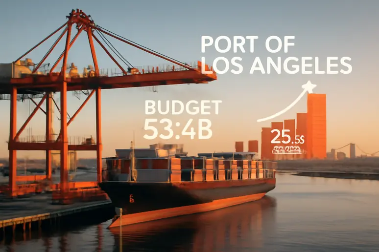 ช็อก! ท่าเรือ LA ทะยาน 25% สวนกระแสโลก งบ 3.4 พันล้านอนุมัติแล้ว